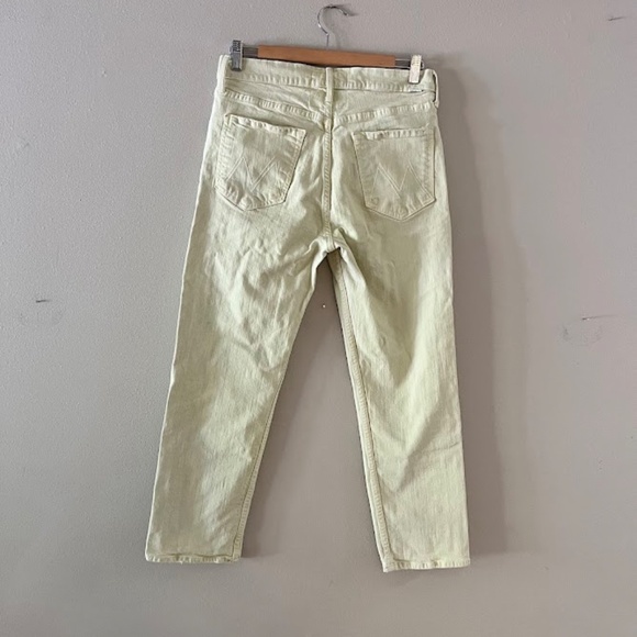 MOTHER The TomCat button fly jeans, "The Devil May Care" green, SZ 30 - Picture 3 of 8